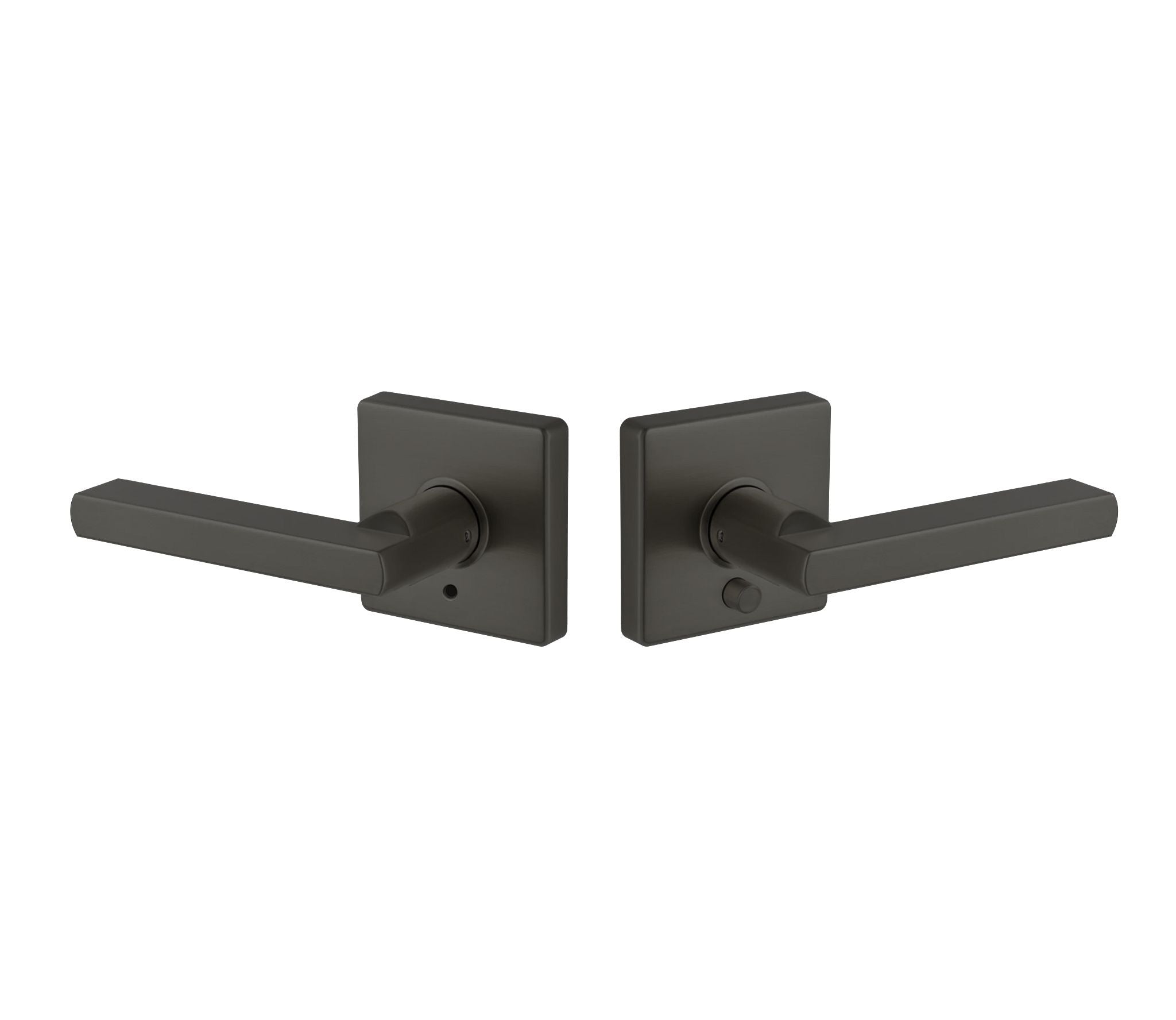 EMTEK Emtek EE3220CLPMB Privacy Lock Clapton Lever Matte Black