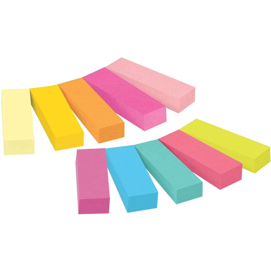 3M 3M MMM67010AB Page markers (50 sheets/pad, 10 pads/pack)