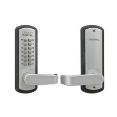 LOCKEY Lockey 3835SCMG Keyless Lever Lock Satin Chrome Marine Grade