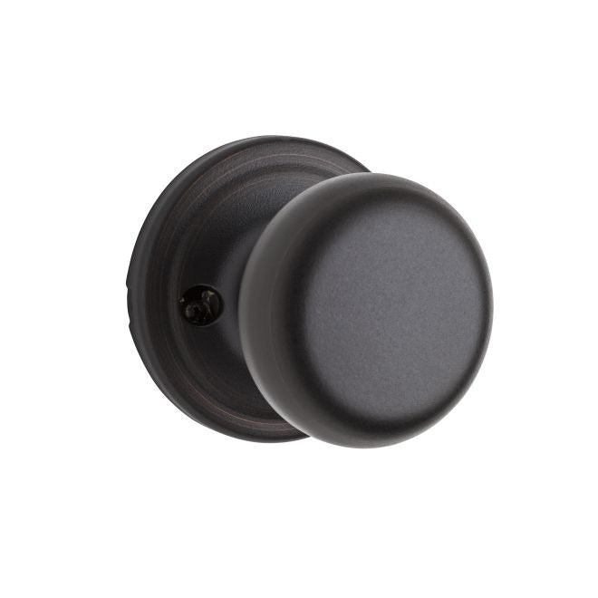 KWIKSET Kwikset 966H-11P.UNIV Hancock Knob Handleset Trim Venetian Bronze
