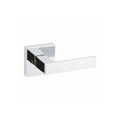 KWIKSET Kwikset 730SALSQT-26 Singapore Lever Privacy Lock Bright Chrome