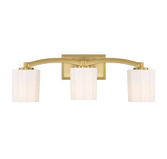 SAVOY HOUSE Savoy House 8-7710-3-322 Whitney 3-Light Bathroom Vanity Light 60W 8 inch Height 24 inch Width