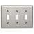 Leviton 84011 3-Gang Toggle Switch Wall Plate Standard Size Replacement MPN