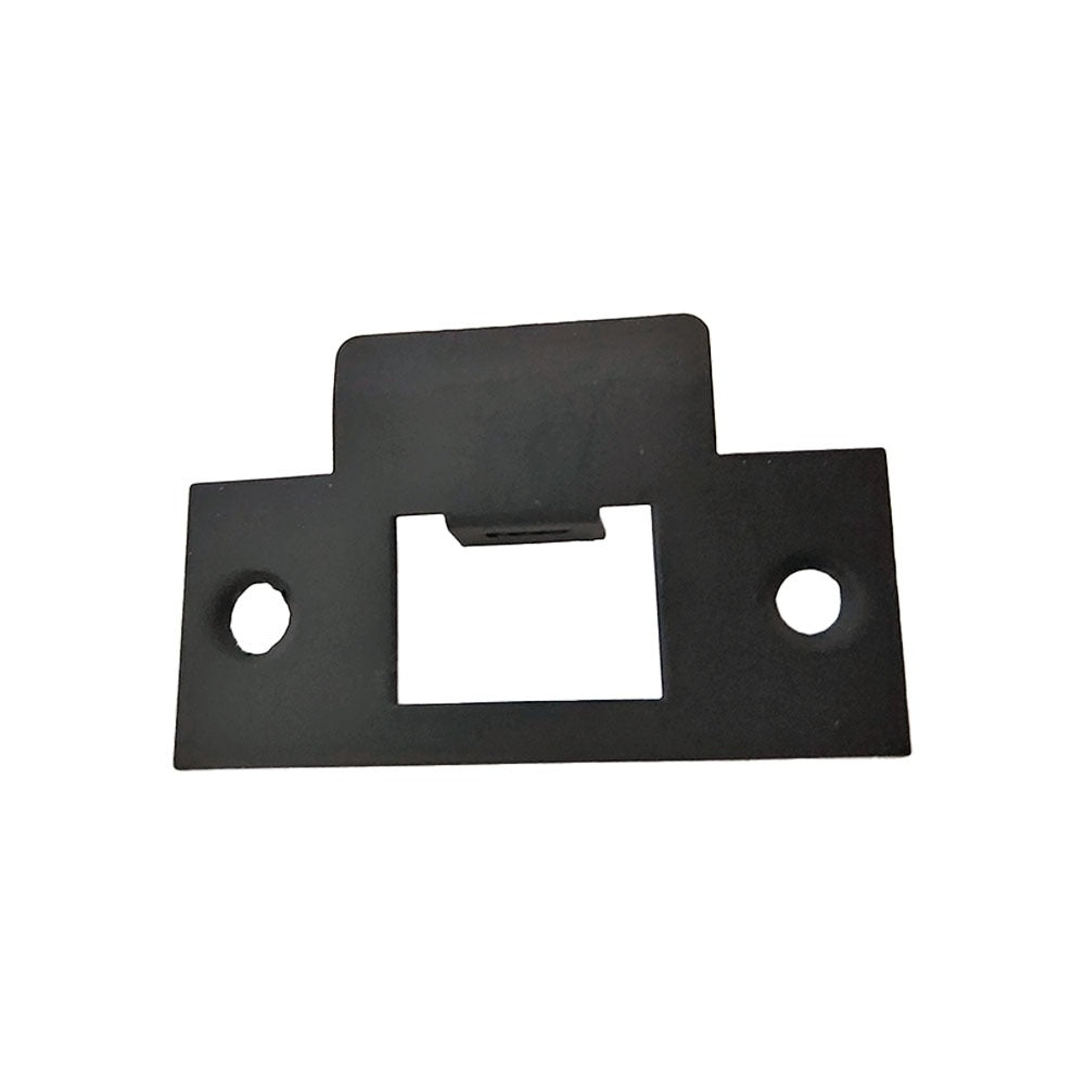 EMTEK Emtek 86087US19 Square Corner T Strike Flat Black