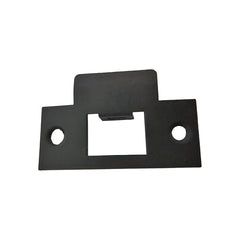 EMTEK Emtek 86087US19 Square Corner T Strike Flat Black