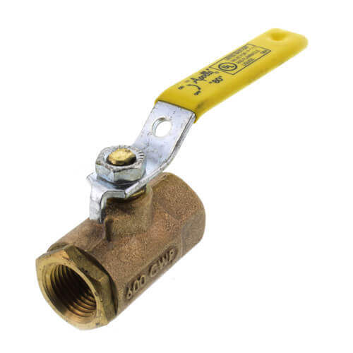 APOLLO VALVES Apollo Valves 8010501 80-100 Series 1 in. Bronze Threaded Lever Handle Gas Ball Valve A8010501