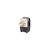 Leviton 8462-P 60 Amp 250 Volt 3-Phase NEMA 15-60P 3-Pole 4 Wire Straight Blade Industrial Grade Grounding Angle Black Plug