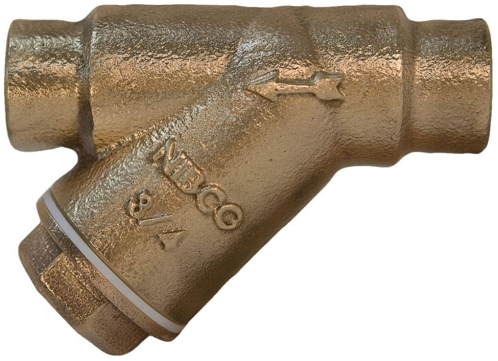 NIBCO Nibco NJ2QB0C Y-strainer 1-1/2 in Solder Bronze