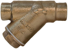 NIBCO Nibco NJ2QB0C Y-strainer 1-1/2 in Solder Bronze