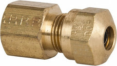 PARKER Parker 66NTA-10-8 Compression Tube Connector 1/2 in Brass