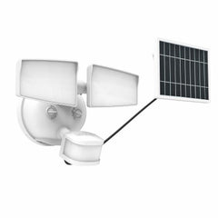 COOPER LIGHTING SOLUTIONS Cooper Lighting SEC2HSSOLMWH Solar Led Flood Light 2 Pack