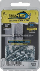 HILLMAN Hillman Fasteners 377625 Borefast Pan Head Screw Anchor 25ct