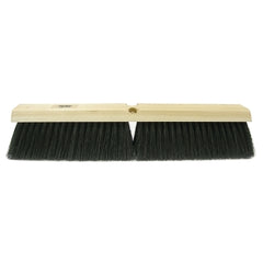 Weiler 42134 18 Block Size Black Tampico Fill Coarse Sweeping Floor Brush Natural