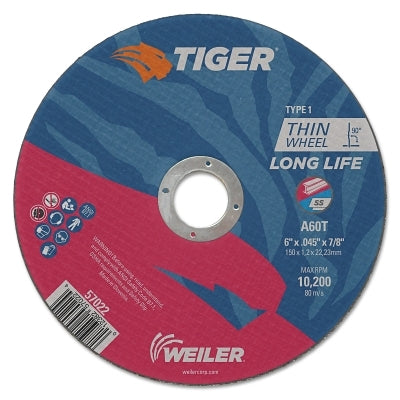 WEILER 57022 GRINDING & CUT OFF WHEELS