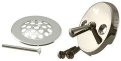 WESTBRASS Westbrass D92-62 Beehive Grid Tub Trim Grate with Trip Lever Faceplate 1 Pack