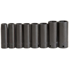 PROTO Proto J72159 Deep Impact Socket Set 8 Pc 1/2 in Drive