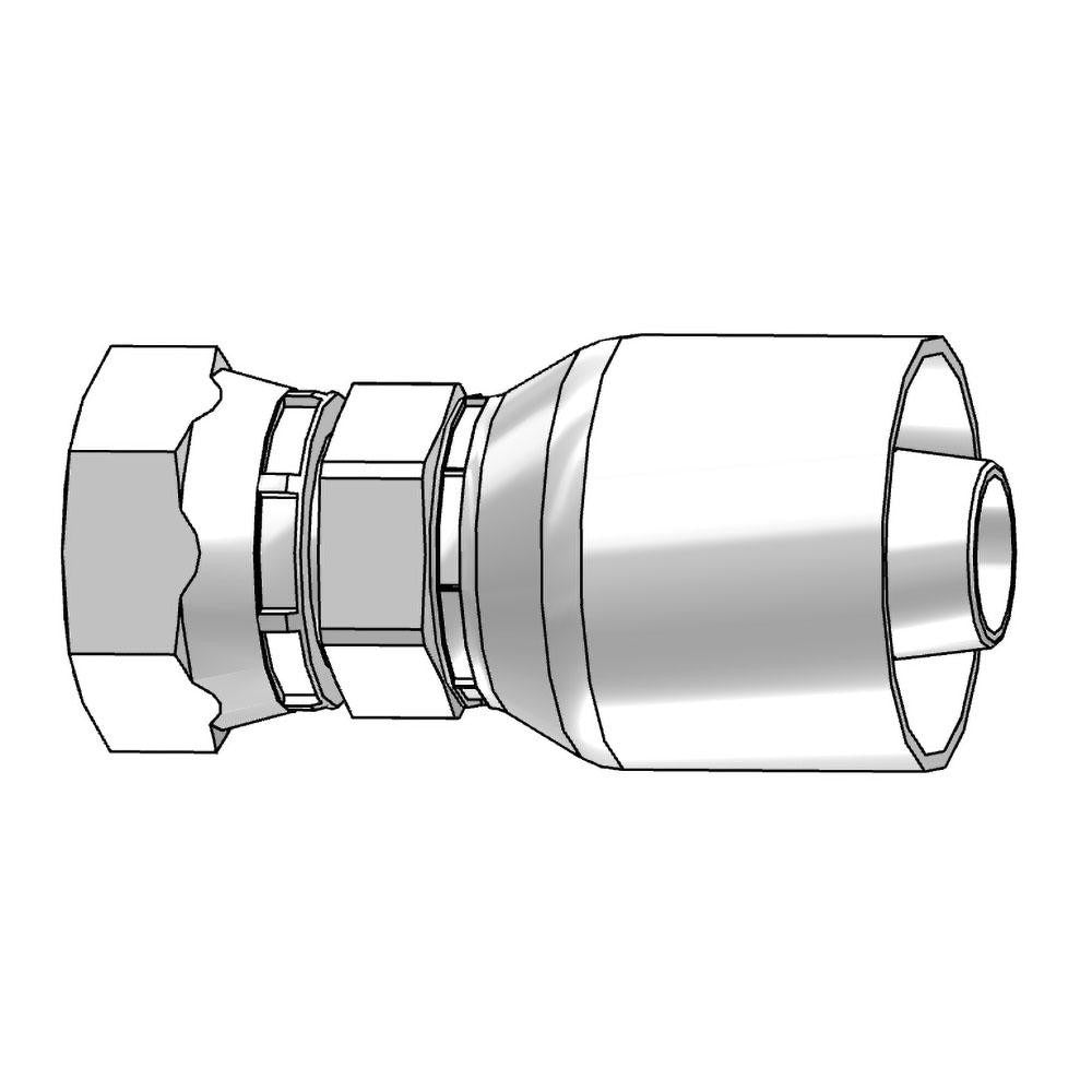 PARKER Parker 10743-12-12 Female Swivel Hose Fitting 0.75 in