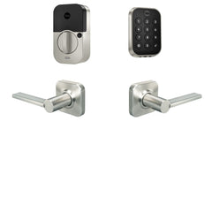 YALE Yale BYRD430BLEVL619 Assure Lock 2 Bundle Satin Nickel