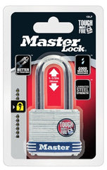 MASTER LOCK Master Lock Co 1DLF Laminated Padlock 1.75 in Long Shackle