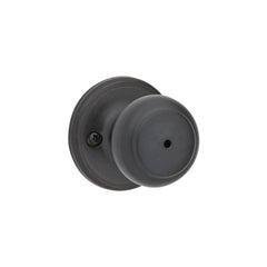 KWIKSET Kwikset 300CV-11P Cove Knob Privacy Lock Venetian Bronze