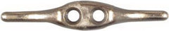 NATIONAL HARDWARE National Mfg N223-321 Rope Cleat 2.5 in Nickel 10 Pack