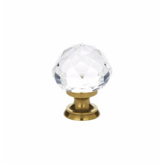 EMTEK Emtek 86003US7 Diamond Cabinet Knob French Antique Brass