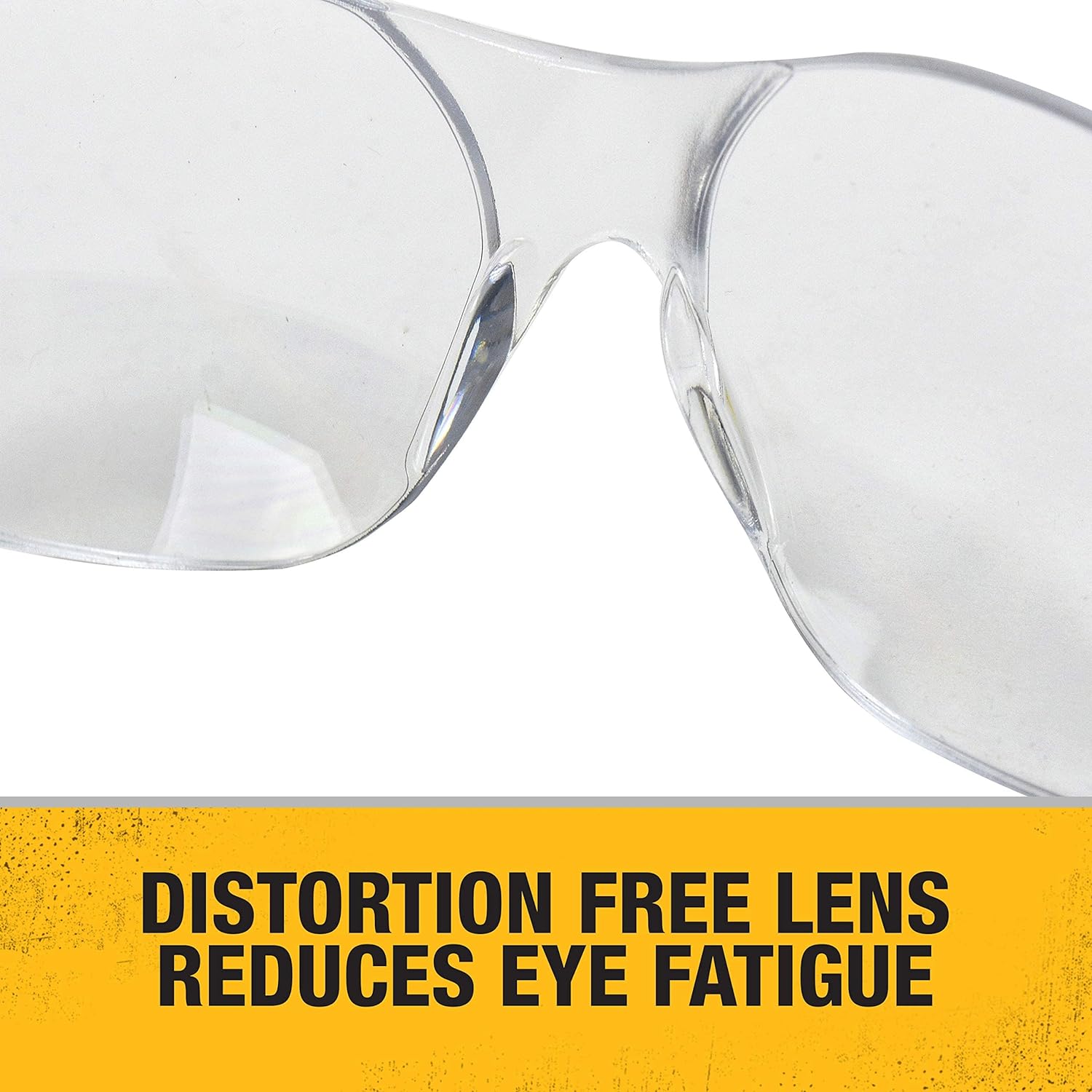 DEWALT DEWALT DPG54-1D Protector Clear High Performance Lightweight Protective Safety Glasses with Wraparound Frame