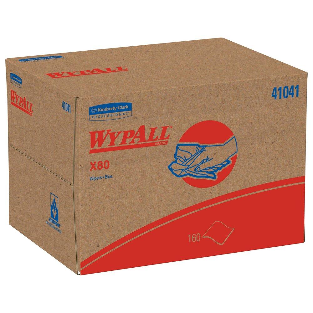 WYPALL Wypall 41041 X80 Heavy-Duty Cloths 160 Sheets Box