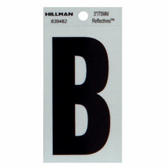 HILLMAN Hillman Fasteners 839482 Reflective Adhesive Letter B 3in