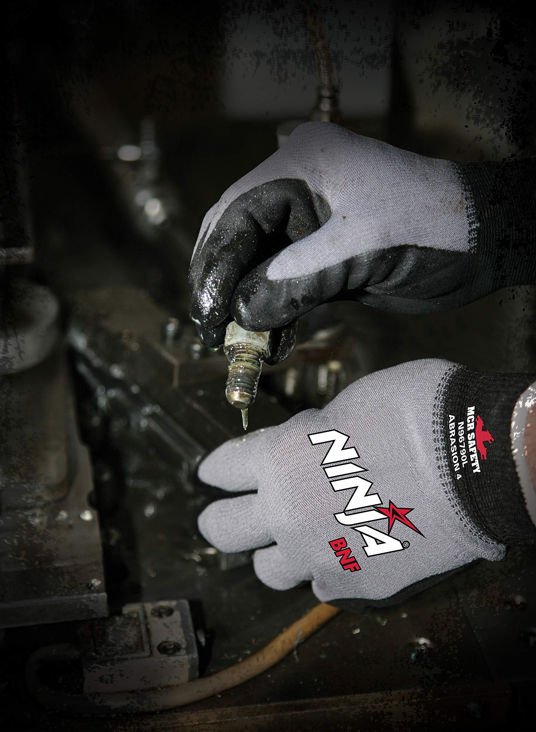 MCR SAFETY MCR Safety N96790XS Ninja BNF Work Gloves XS