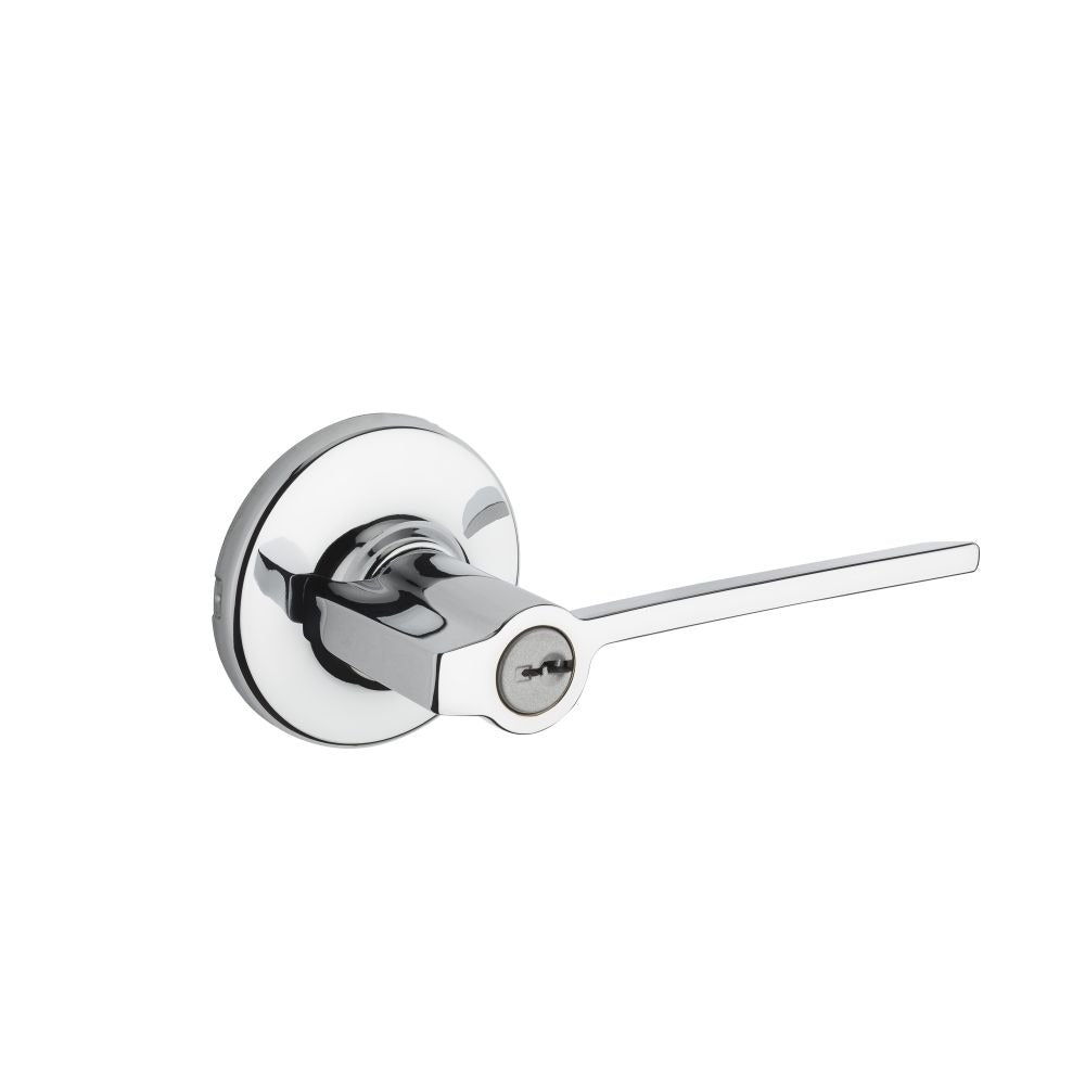 KWIKSET Kwikset 405LRLRDT-26S Ladera Entry Lock Bright Chrome