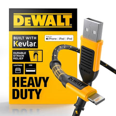 DEWALT Dewalt 131 1326 DW2 Reinforced Cable for Lightning (10 ft)