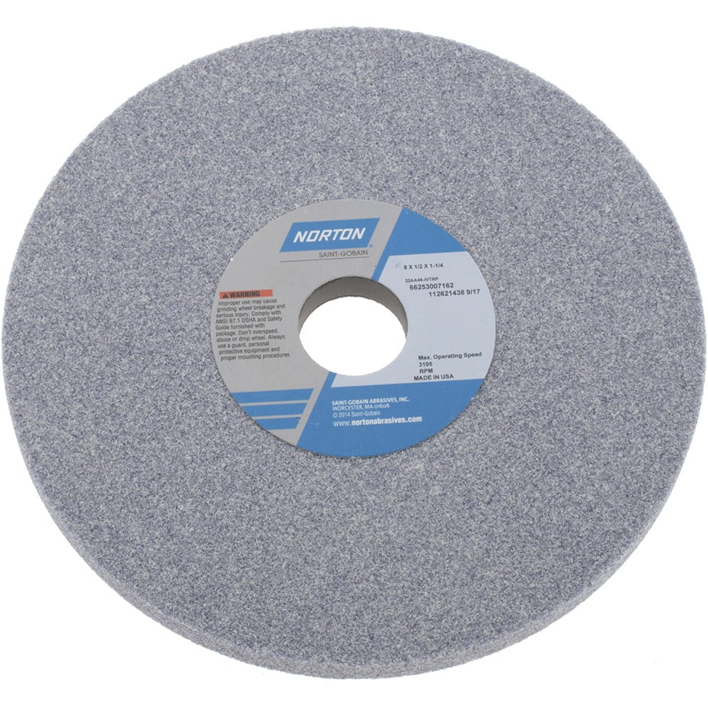 NORTON Norton 66253007162 Surface Grinding Wheel 8in 46 Grit