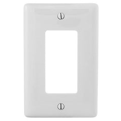 HUBBELL Hubbell Premise Wiring NPJJ26W Jumbo 1-gang Decorator Wallplate