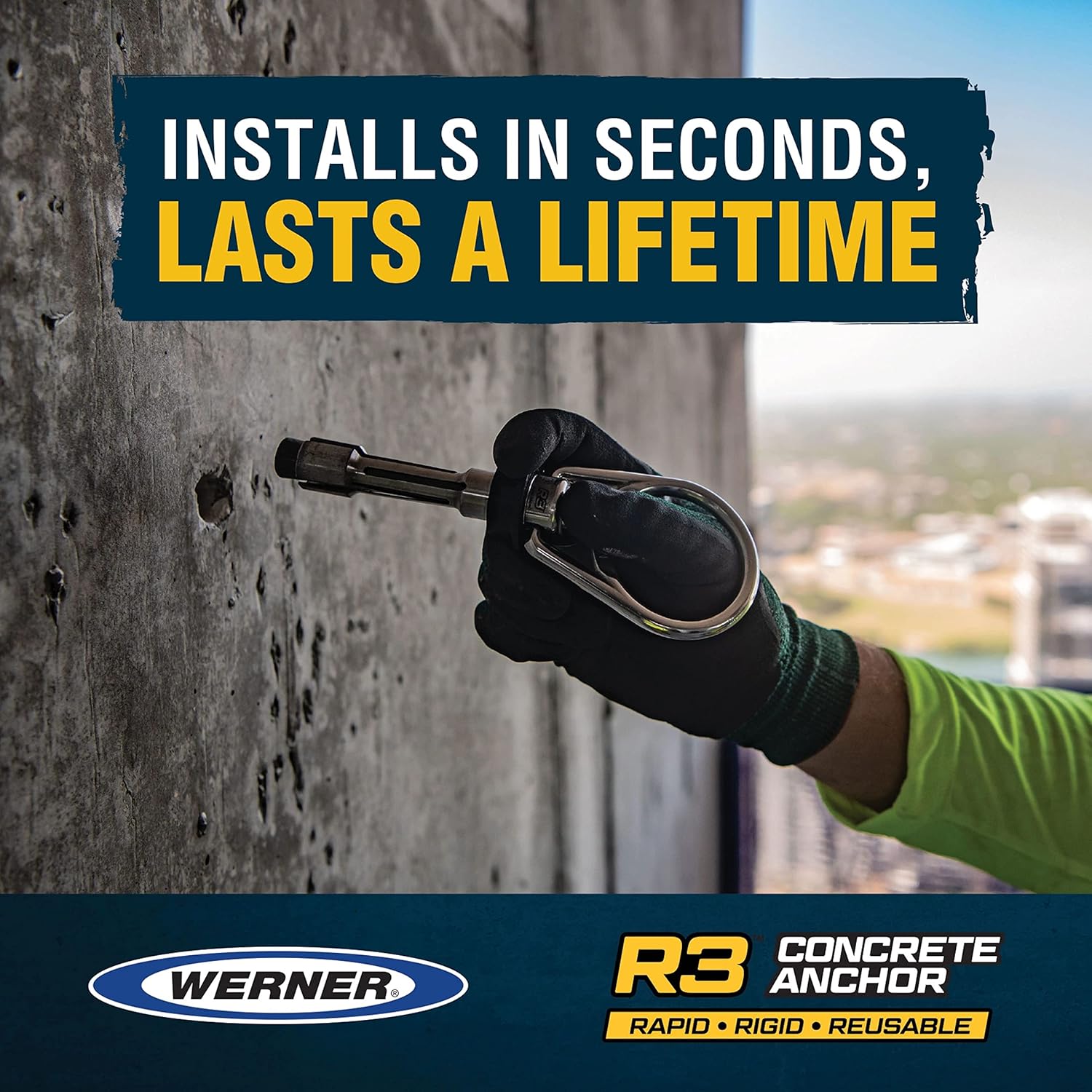 WERNER Werner A510300 R3 Concrete Anchor One Size