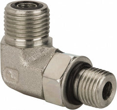 PARKER Parker 6 C5OLO-S Male Elbow 3/8 in Od Orfs Sae-orb 6000 Psi