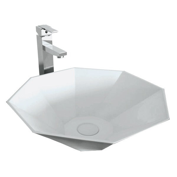 DAKOTA Dakota Plumbing Products DSE-SRV01W Zanovia Vessel Sink