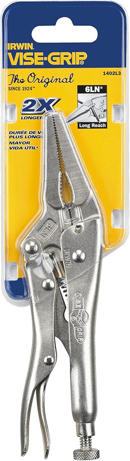 IRWIN Irwin 1402L3 Tools VISE-GRIP Locking Pliers Original Long Nose 6 Inch