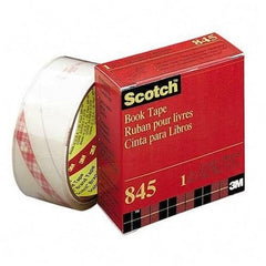 3M 3M MMM8454 See-Through Book Repair Tape (4 in x 15 yd, 3 in core)