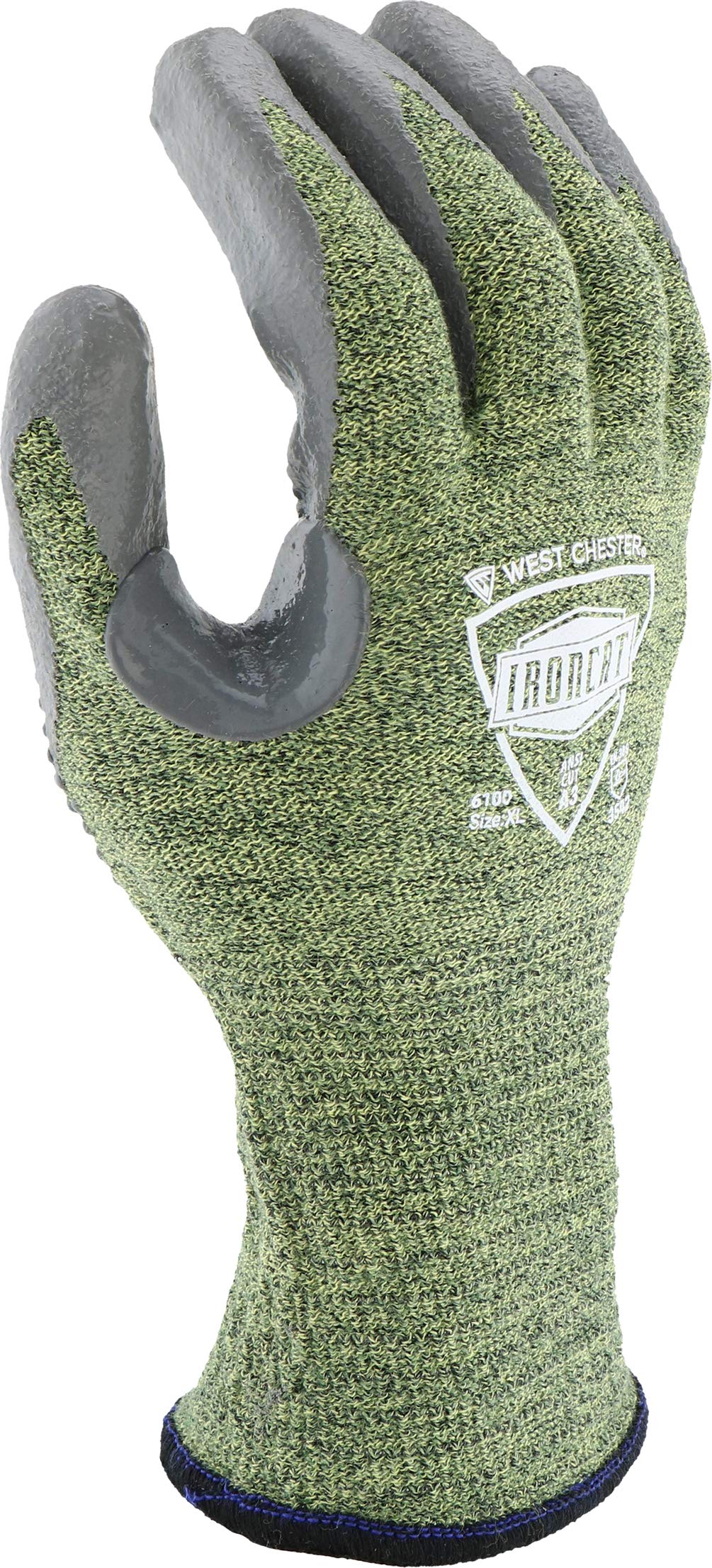 IRONCAT Ironcat 6100/XL Metal Tamer TIG Welding Gloves X-Large FR Silicone Coated Palm Knit