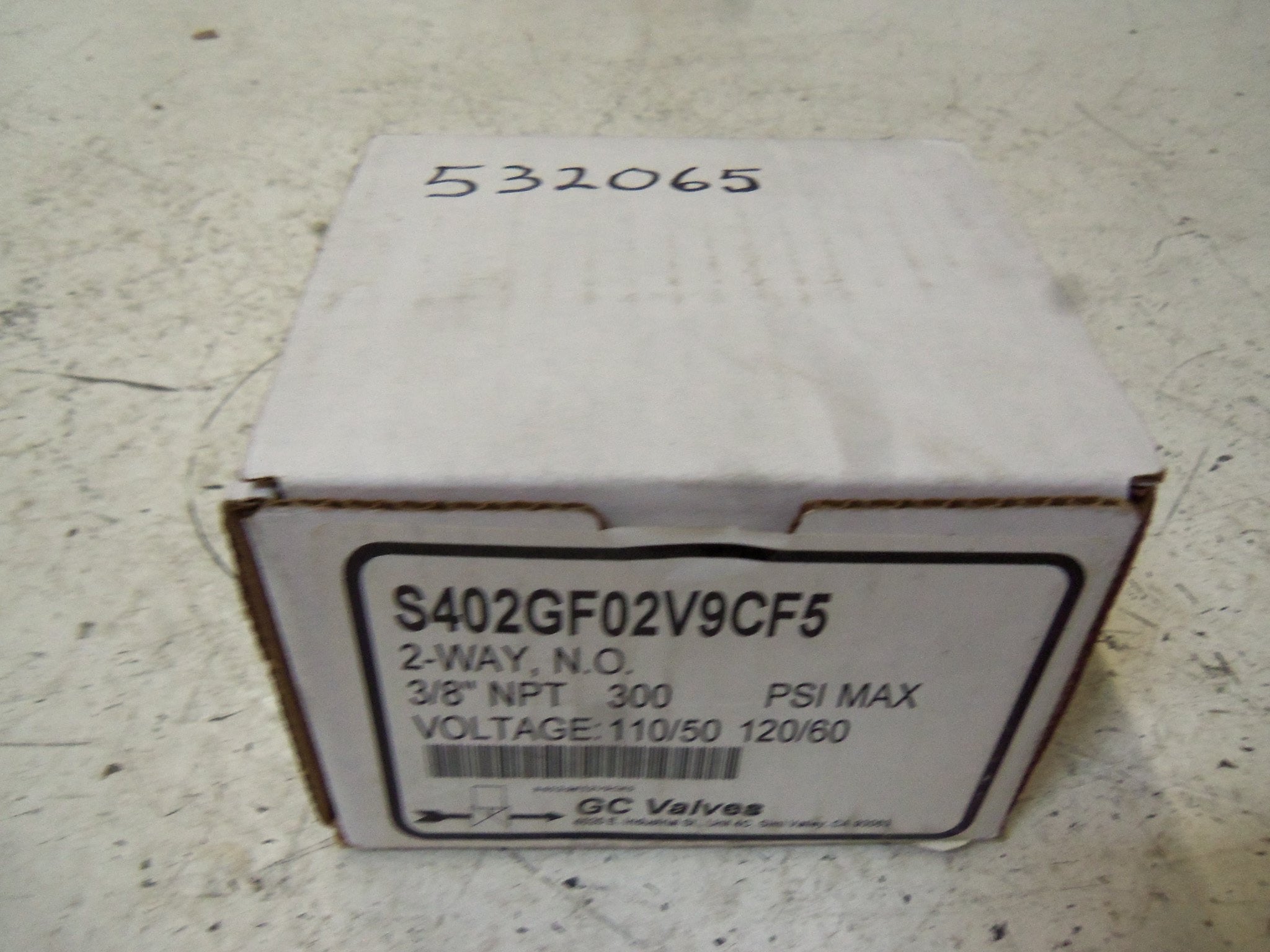 GC VALVES S402GF02V9CF5 SOLENOID VALVES & COILS