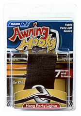 CAMCO Camco Mfg 42733 Rv Fabric Awning Tab and Hook Set 7 Pack