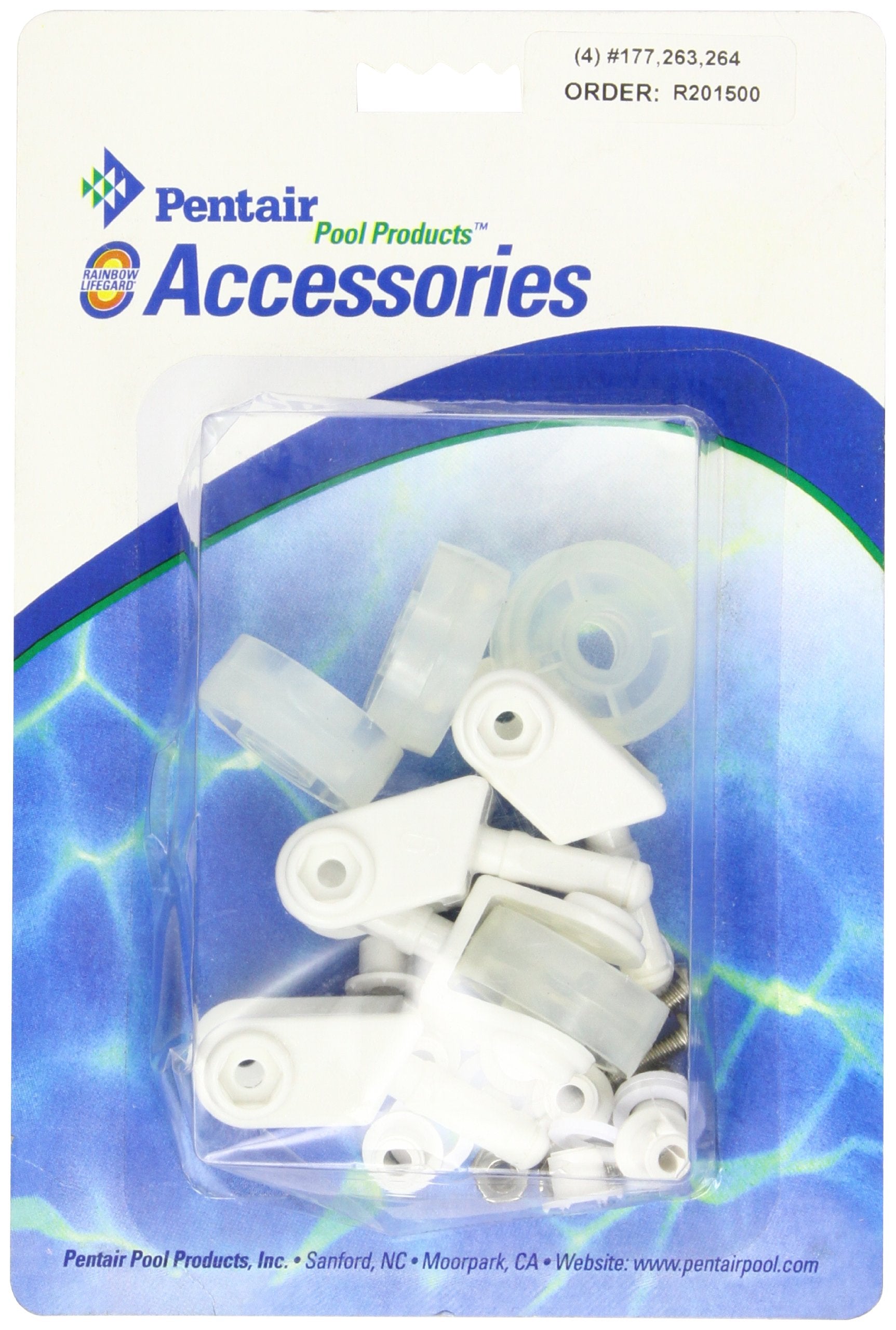 PENTAIR Pentair R201500 250 Wheel, Caster, Clips and Axle Assembly Replacement Kit