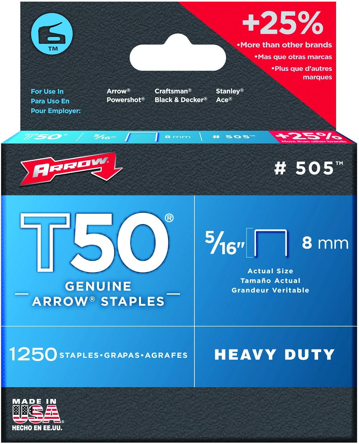 ARROW FASTENER 50524 FASTENERS