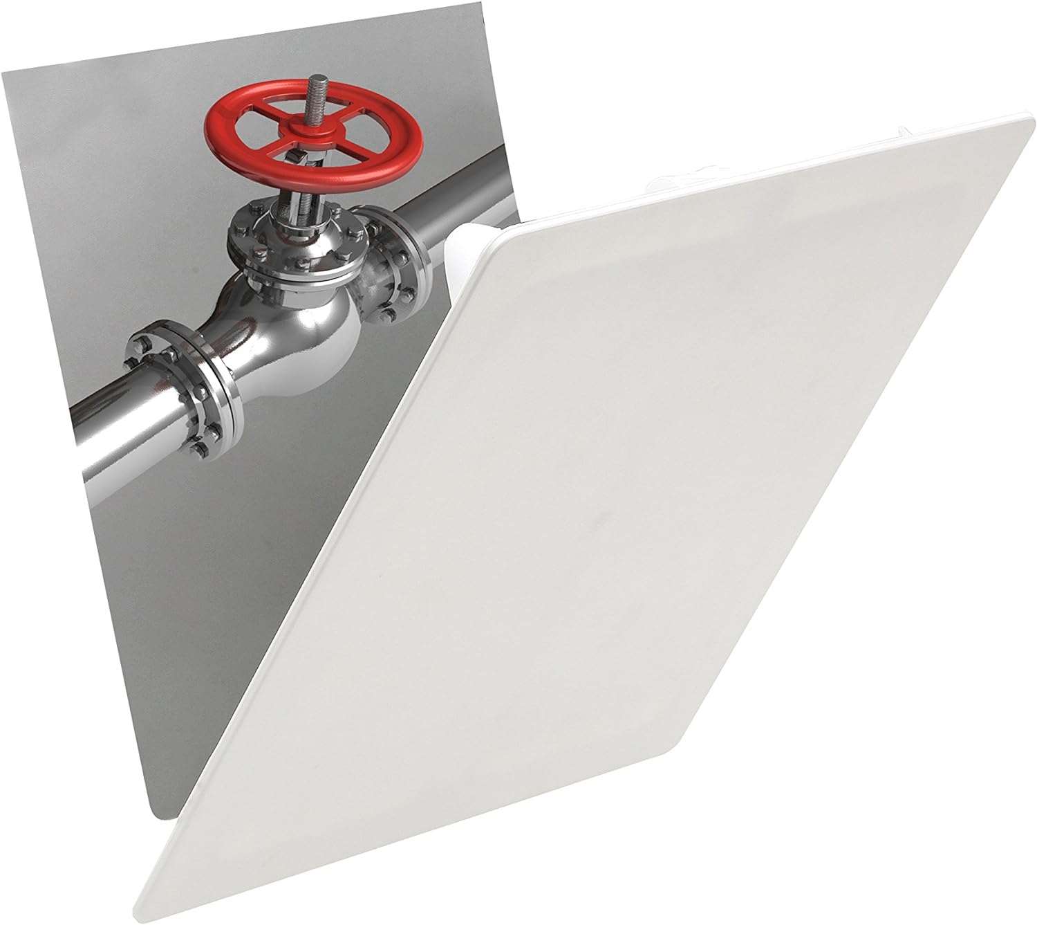 FLUIDMASTER Fluidmaster AP-0808 Click Fit Access Panel for Plumbing, Wiring, and Cables, Size 8 in x 8 in
