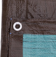 Kotap TBG1216 Heavy Duty Contractor Tarp 12 x 16 Brown/Green