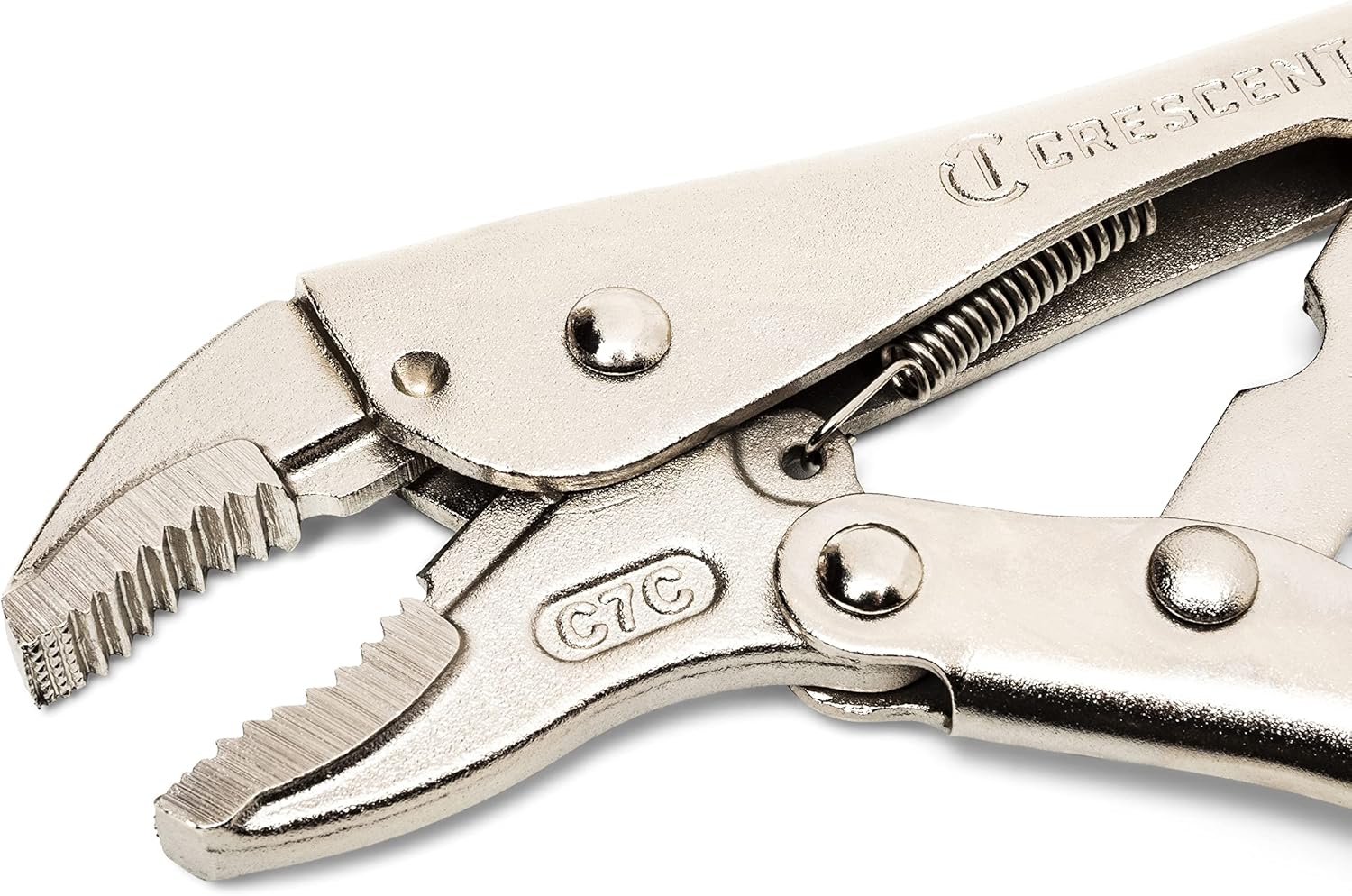 CRESCENT Crescent CLP2SETN-08 Locking Pliers 2 Pc. Curved Jaw Set with Wire Cutter