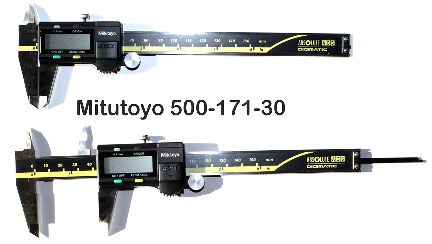 MITUTOYO Mitutoyo 500-171-30 Advanced Onsite Sensor Absolute Scale Digital Caliper 0-6 Range