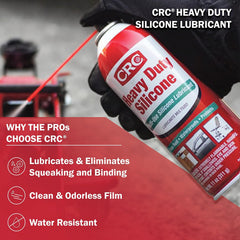 CRC 05074 Heavy Duty Silicone Lubricant 7.5 Oz