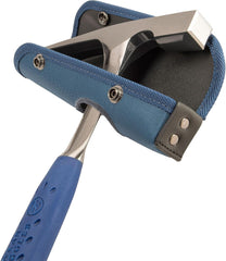 Estwing E3-24BLC Bricklayer's/Mason's Hammer 24 oz Forged Steel Handle with Shock Reduction Grip